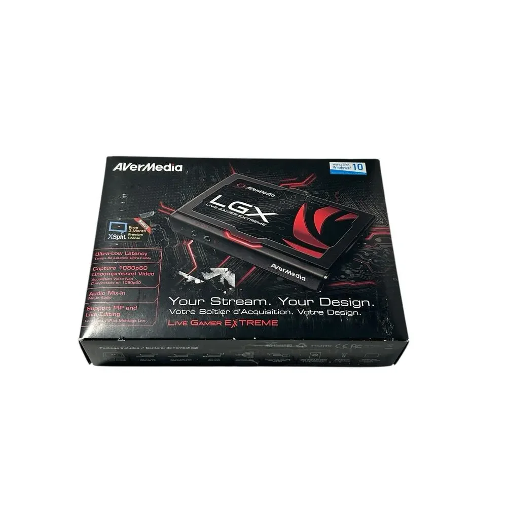 AVerMedia Live Gamer Extreme GC550 Plus Game Capture Good Condition Used